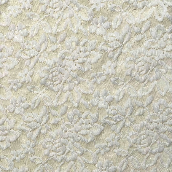 Sheer V Neck Lace Top - Picture 2 of 5